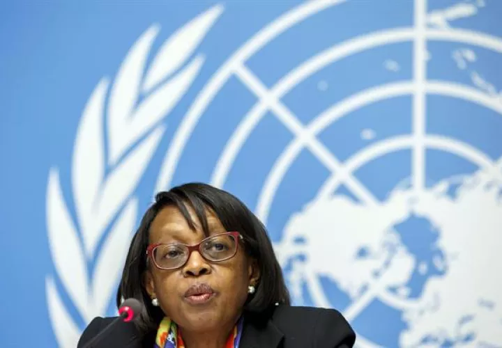 La directora regional de la OMDS para África, Matshidiso Moeti. EFE