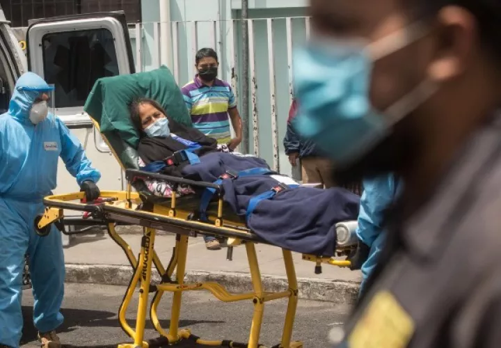 Cifras de contagios y muertes en Guatemala son las más altas de Centroamérica. Cortesía: EFE