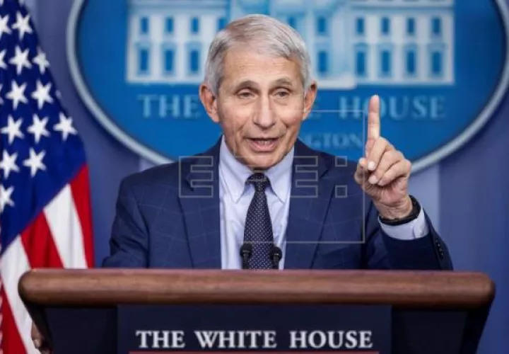 Anthony Fauci es el principal epidemiólogo del Gobierno estadounidense. Foto: EFE