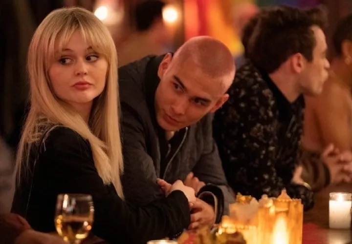 Audrey y Akeno, personajes del 'reboot' de 'Gossip Girl'. Foto: HBO Max