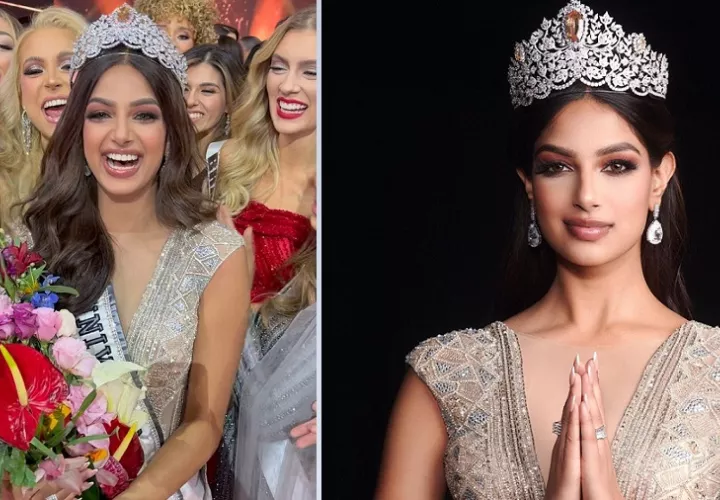 Harnaaz Sandhu. Fotos: @MissUniverse