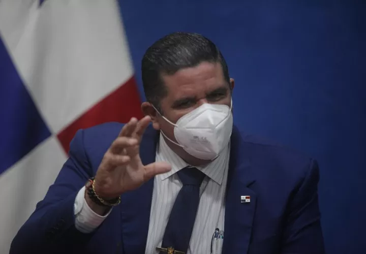 El ministro Juan Manuel Pino remarcó que toca fortalecer las acciones contra el narcotráfico. Foto: EFE 