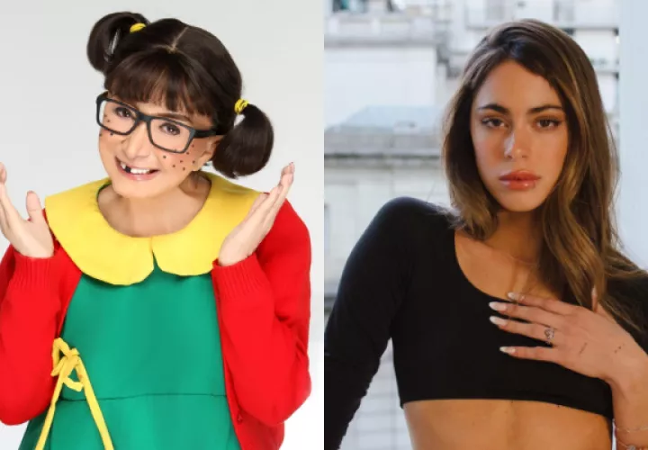 'La Chilindrina' y Tini Stoessel. Fotos: Instagram