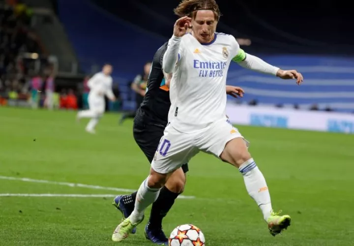 Luka Modric, mediocampista del Real Madrid. Foto:EFE