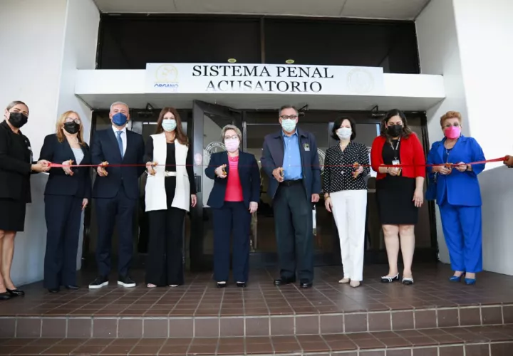 Inauguración de las nuevas salas de audiencia del Sistema Penal Acusatorio (SPA). Foto: Cortesía OJ
