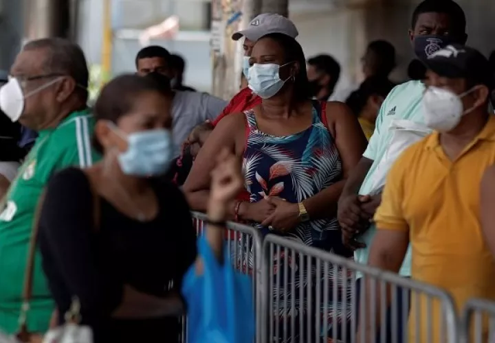La mascarilla es obligatoria en Panamá desde el primer trimestre de 2020. Foto: EFE