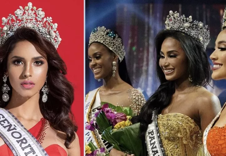 Panamá en 2021, ha participado en dos Miss Universo. Con Carmen Jaramillo y Brenda Smith Lezama. Foto: Instagram
