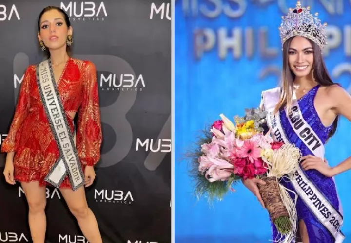 Miss Salvador y Miss Filipinas. Foto: Instagram