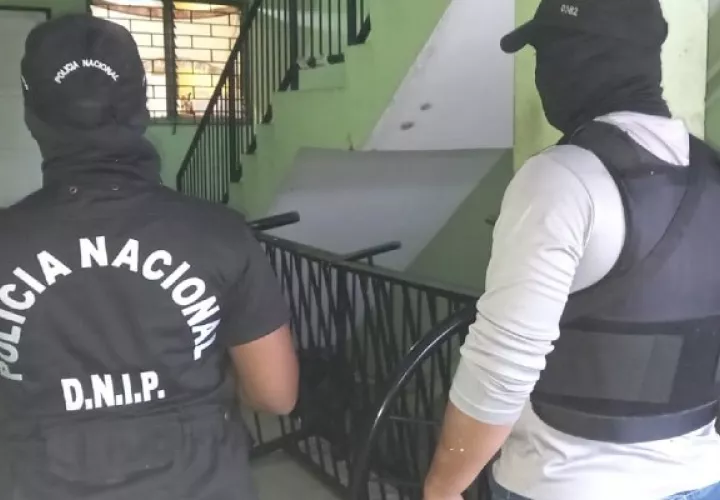 La Policía Nacional logró la captura de unas 112 personas.  Foto: Cortesía Policía Nacional