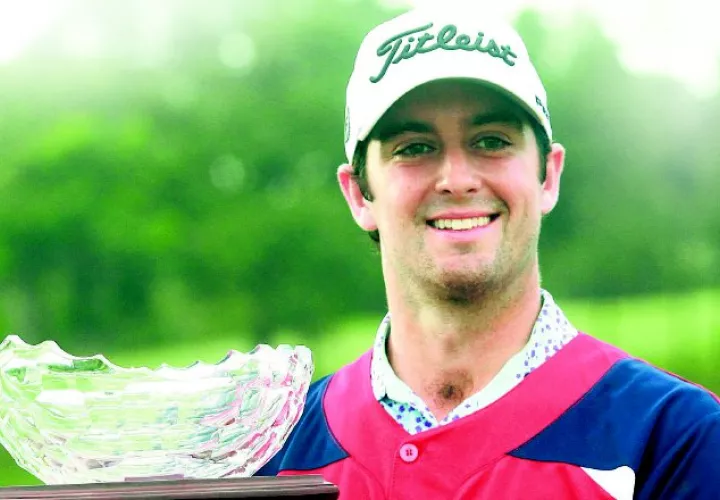 Davis Riley ganó el Panamá Championship de 2022. Foto: Grupo Epasa