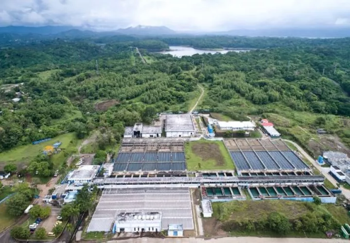 La planta potabilizadora de Chilibre es la que abastece a la mayor parte de la población de la ciudad capital y San Miguelito. Foto: Grupo Epasa 