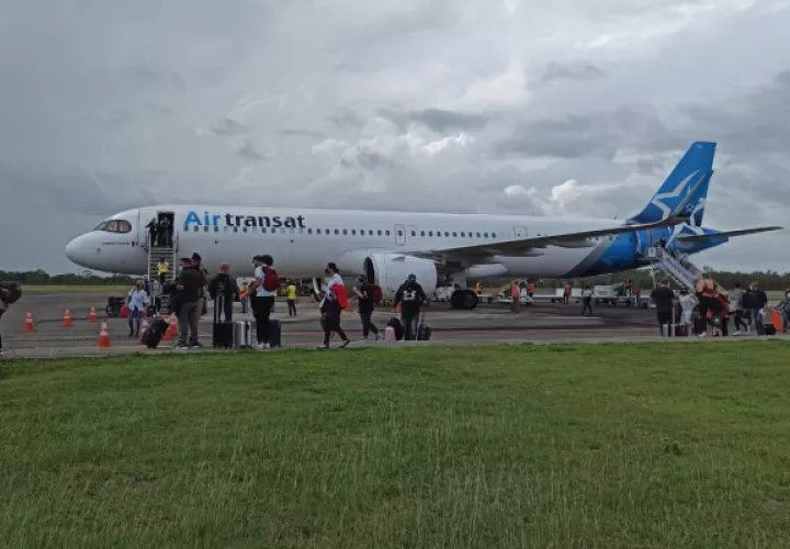 La aerolínea Air Transat reinició operaciones el pasado 23 de noviembre.Foto: Archivo