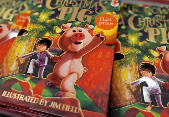 'El cerdito de Navidad' de J.K Rowling. Foto: Instagram