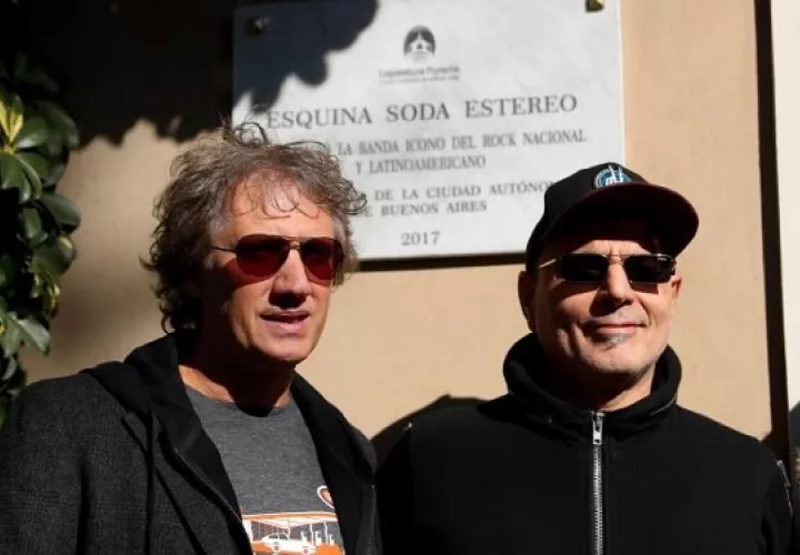Carlos Alberto Ficicchia 'Charly Alberti' y Héctor 'Zeta' Bosio. Foto: EFE / David Fernández