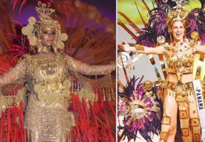 El arte de diseñadores panameños ha triunfado en el concurso de belleza. Fotos: Redes Sociales