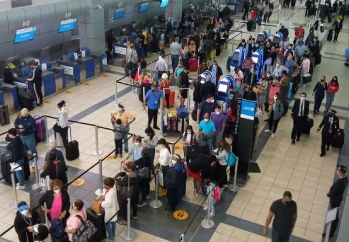 La variante que predomina en Panamá es la delta. Foto: Cortesía Aeropuerto de Tocumen