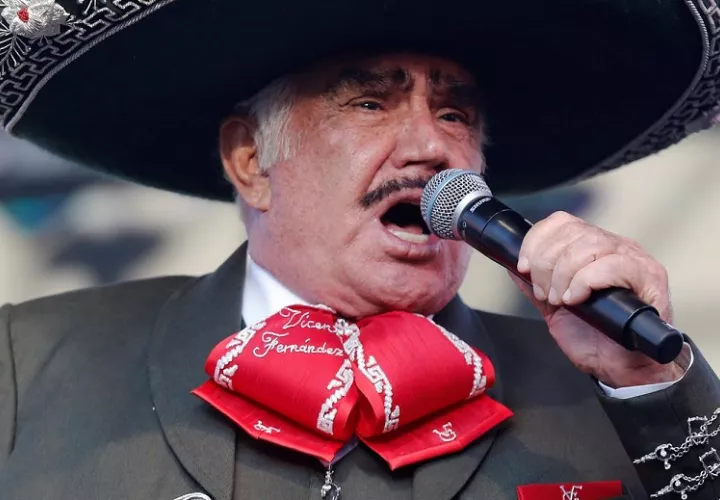 Vicente Fernández. Foto: EFE