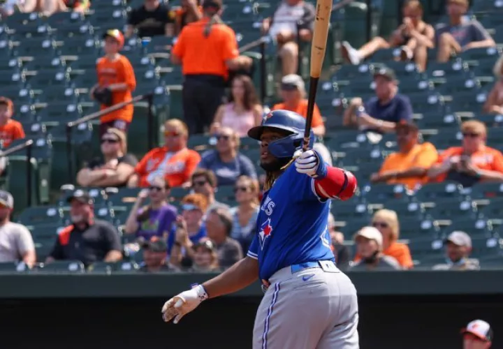 Vladimir Guerrero Jr. juega para los Azulejos de Toronto: Foto: Twitter