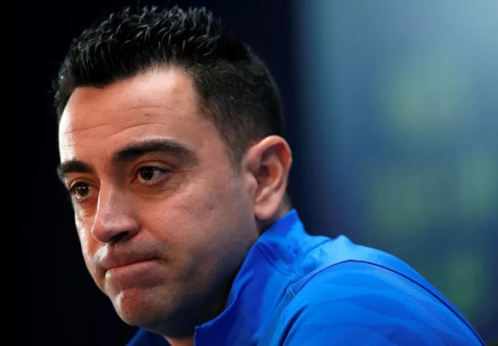 Xavi  advirtió que será un partido descafeinado. EFE