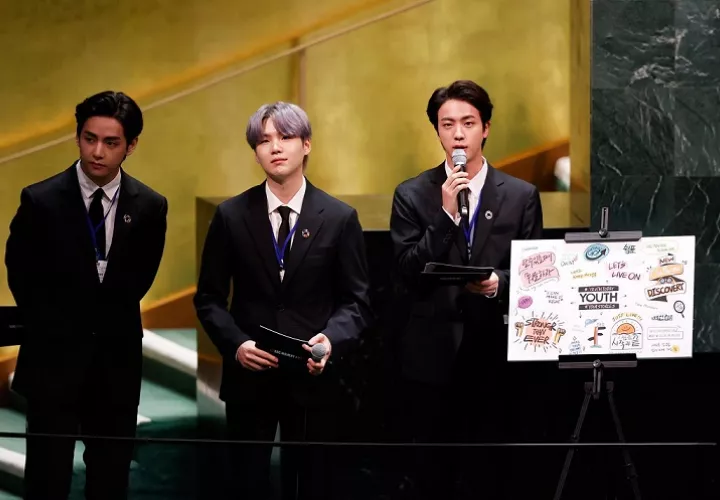 Miembros de la banda surcoreana de K-Pop BTS, en una imagen de archivo. EFE