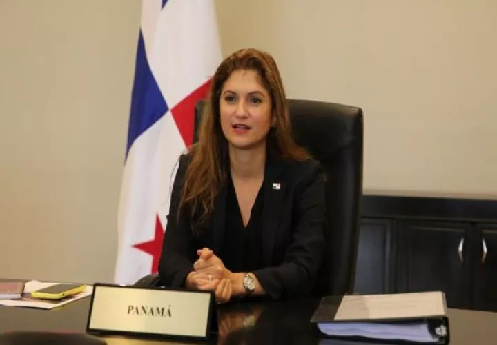 Erika Moynes, canciller de la República de Panamá.