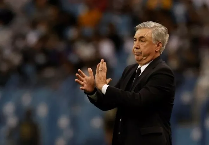 Carlo Ancelotti, técnico del Real Madrid. Foto:EFE