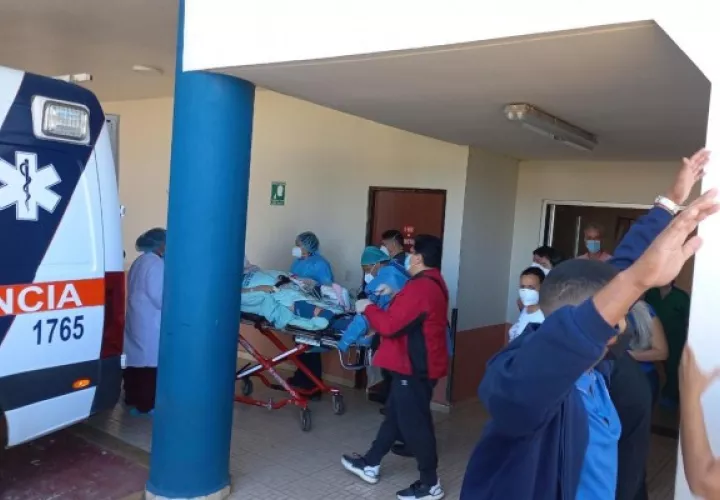 Extraoficialmente se conoció que la condición del diputa Alejandro Castillero es estable. Foto. Thays Domínguez