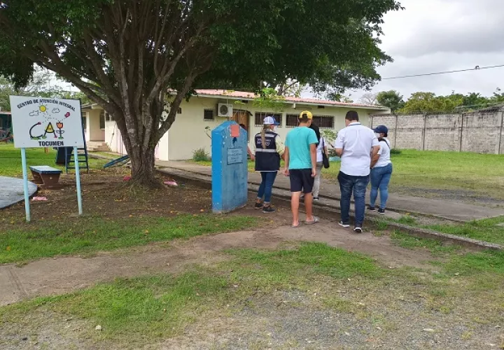 En una última inspección a un albergue en Tocumen, siguieron encontrándose irregularidades. Foto de Cortesía Defensoría del Pueblo