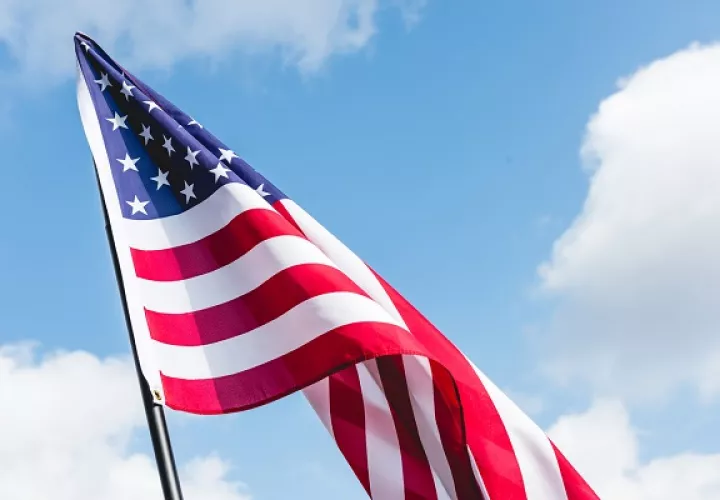 Bandera de América, Depositphotos