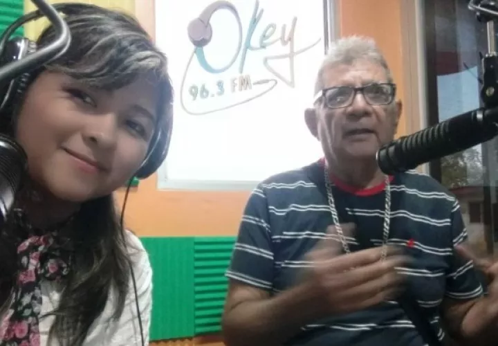 Su última aparición en medios de comunicación fue en la radioemisora santiagueña Okey 96.3 F.M. Foto: Melquiades Vásquez 