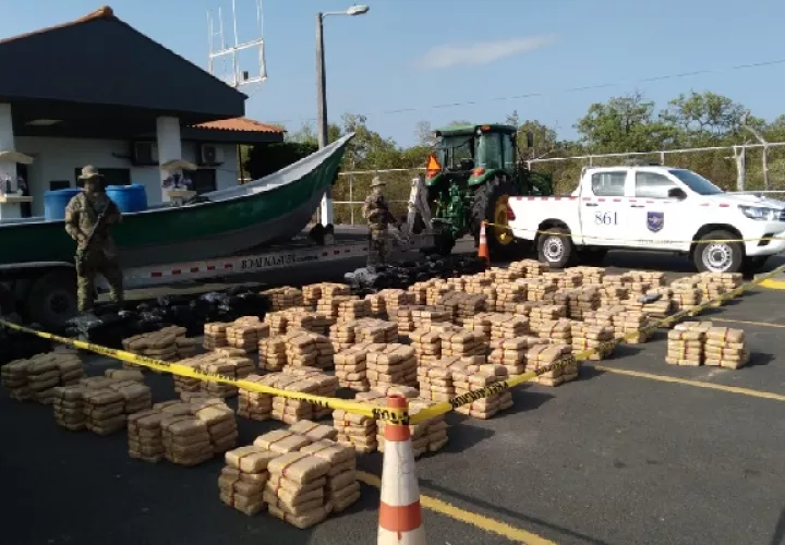 Este es el segundo decomiso en lo que va del año en la región de  Azuero. Foto. Thays Domínguez