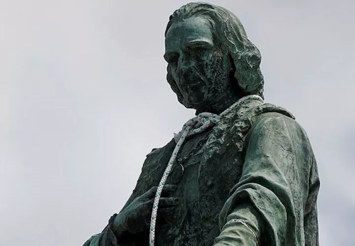 La figura de Cristóbal Colón ha generado debate en las últimas décadas. Foto: EFE