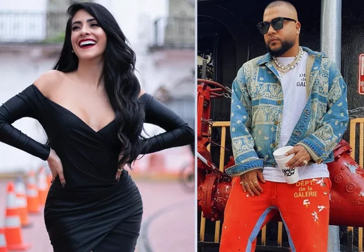Jacky  Guzmán y Dímelo Flow. Foto: Instagram