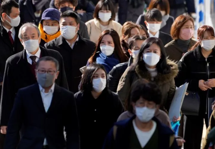 La capital japonesa anotó hoy 922 nuevos contagios. Foto: EFE