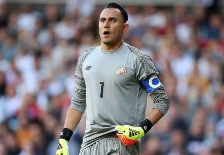 Keylor Navas. Foto:EFE