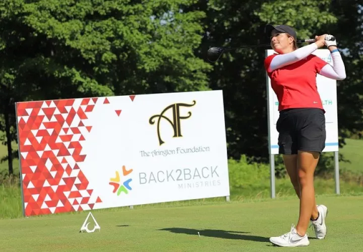 Laura Restrepo hizo historia para Panamá en el LPGA Tour. Foto: Cortesía LR