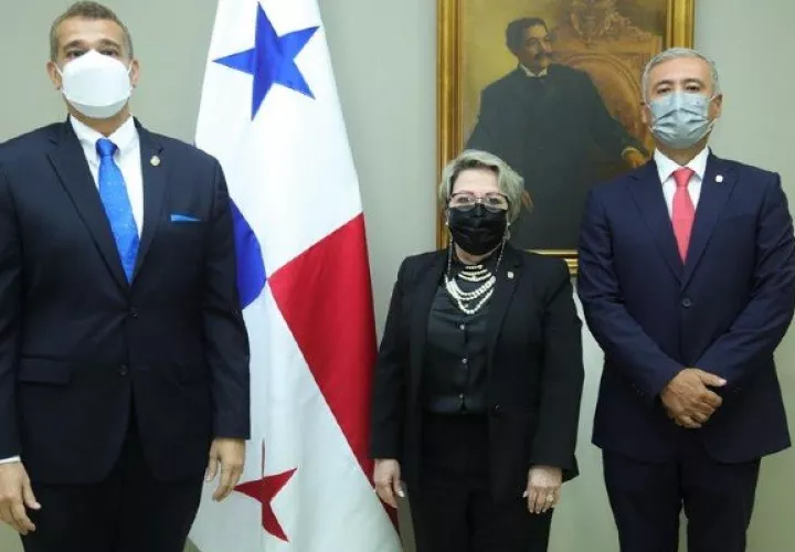 La nueva junta directiva presidira la Corte Suprema de Justicia por los años 2022 y 2023. Archivo.
