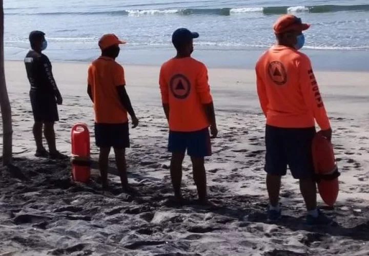 Advierten olas que oscilan entre 1.0 y 3.0 metros de altura en el Caribe panameño. Foto: Cortesía Sinaproc