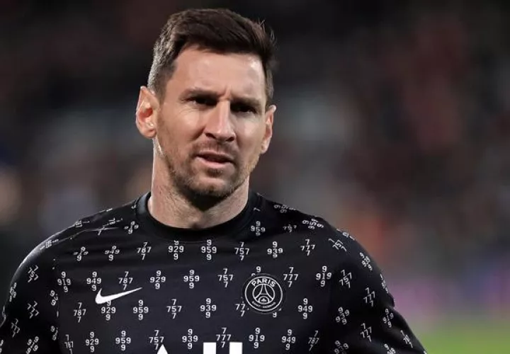 El jugador argentino Leo Messi.