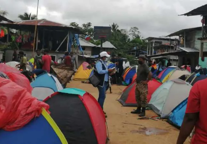A finales de agosto, se conoció de agresiones sexuales a mujeres y niñas migrantes, lo que llevó a que un fiscal se trasladara a la zona. Foto: Cortesía Defensoría del Pueblo