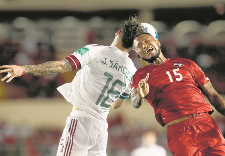 Panamá y México empataron 1-1 en el estadio Rommel Fernández Gutiérrez el 8 de septiembre de 2021. Foto: EFE 