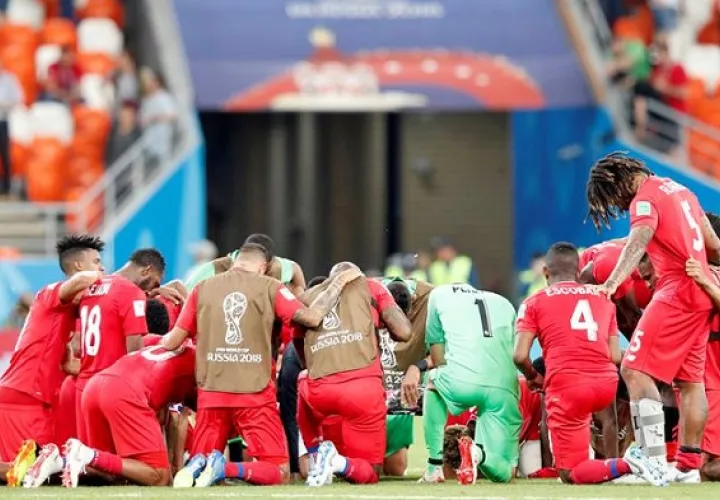 Panamá se enfrentó a Bélgica, Inglaterra y Túnez en el Mundial de Rusia 2018. Foto: EFE