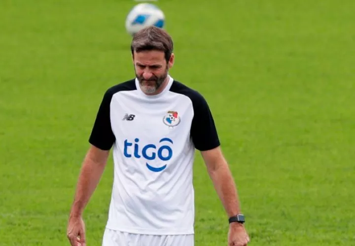  Thomas Christiansen, técnico de Panamá. Foto:EFE