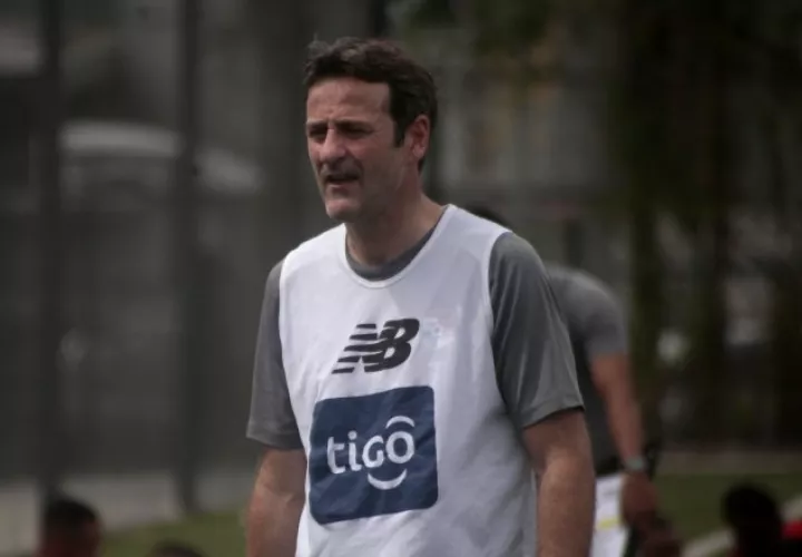 Thomas Christiansen técnico del seleccionado panameño. Foto:Víctor Arosemwena