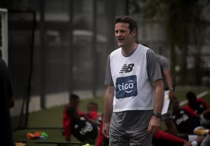 Thomas Christiansen, técnico de Panamá. Foto: Víctor Arosemena