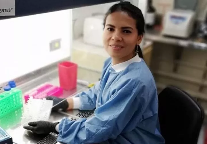 Leyda Ábrego es profesora asistente en la Universidad de Panamá. Foto: Cortesía: Gorgas
