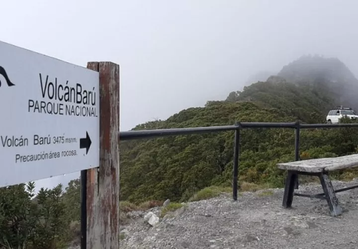 Para ingresar al volcán Barú se requiere hacer una reservación. Foto: MiAmbiente