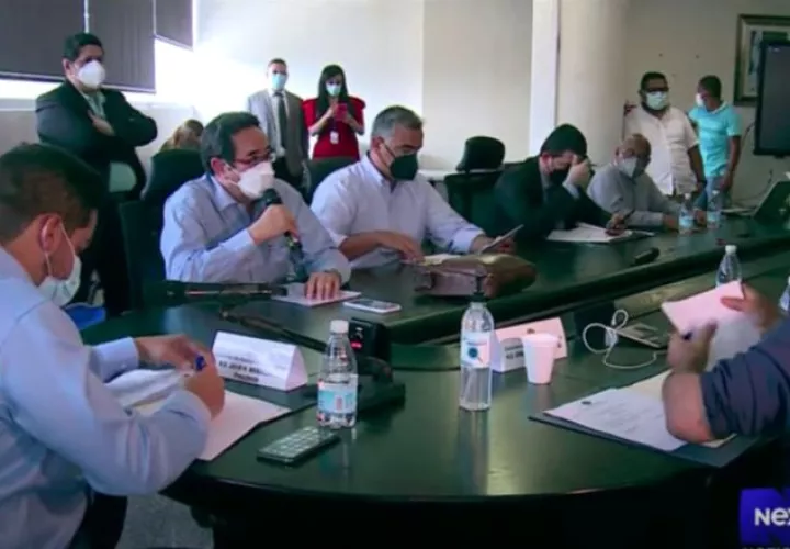 Es la segunda vez que los porcinocultores van a la Asamblea. Cortesía Asamblea Nacional