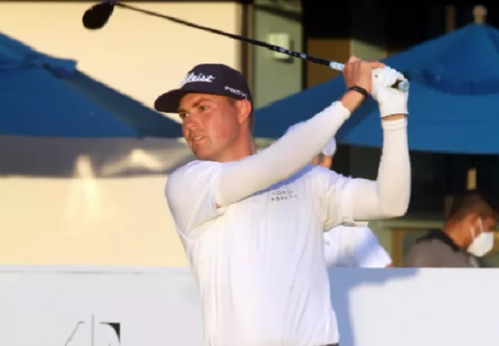Ben Griffin, listo para el máximo torneo golfístico de la región, Foto: Víctor Arosemena
