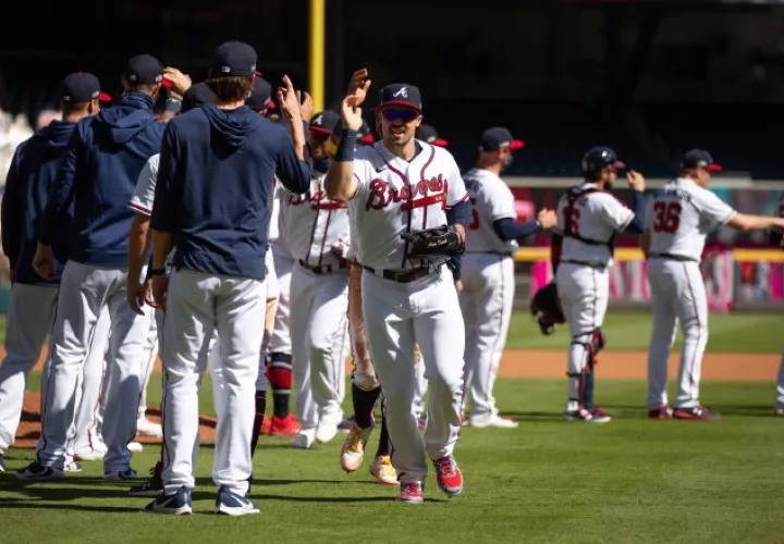 Bravos de Atlanta son los actuales campeones de la MLB. Foto:Twitter